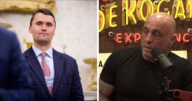 You are currently viewing Shocking footage shows Joe Rogan finding out about Charlie Kirk’s murder